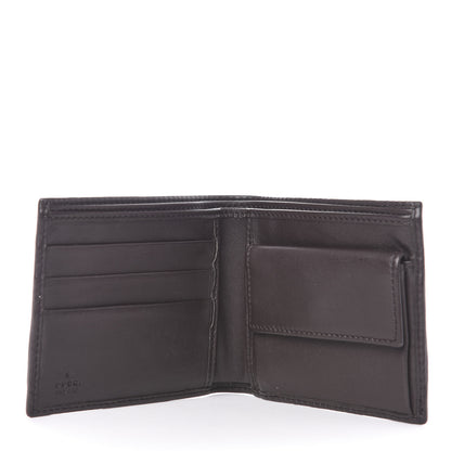Gucci GG Supreme Monogram Web Bi-Fold Wallet Yellow Black 5 of 7