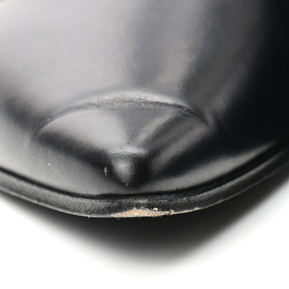 Louis Vuitton Calfskin Pointed Flat Boots 37 Black 11 of 11
