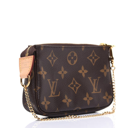 Louis Vuitton Monogram Mini Pochette Accessories 3 of 11