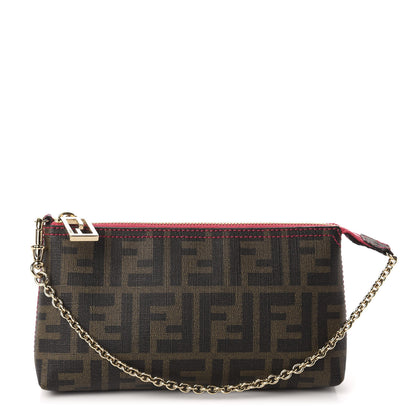 Fendi Zucca Spalmati Pochette Tobacco Fragola 1 of 10