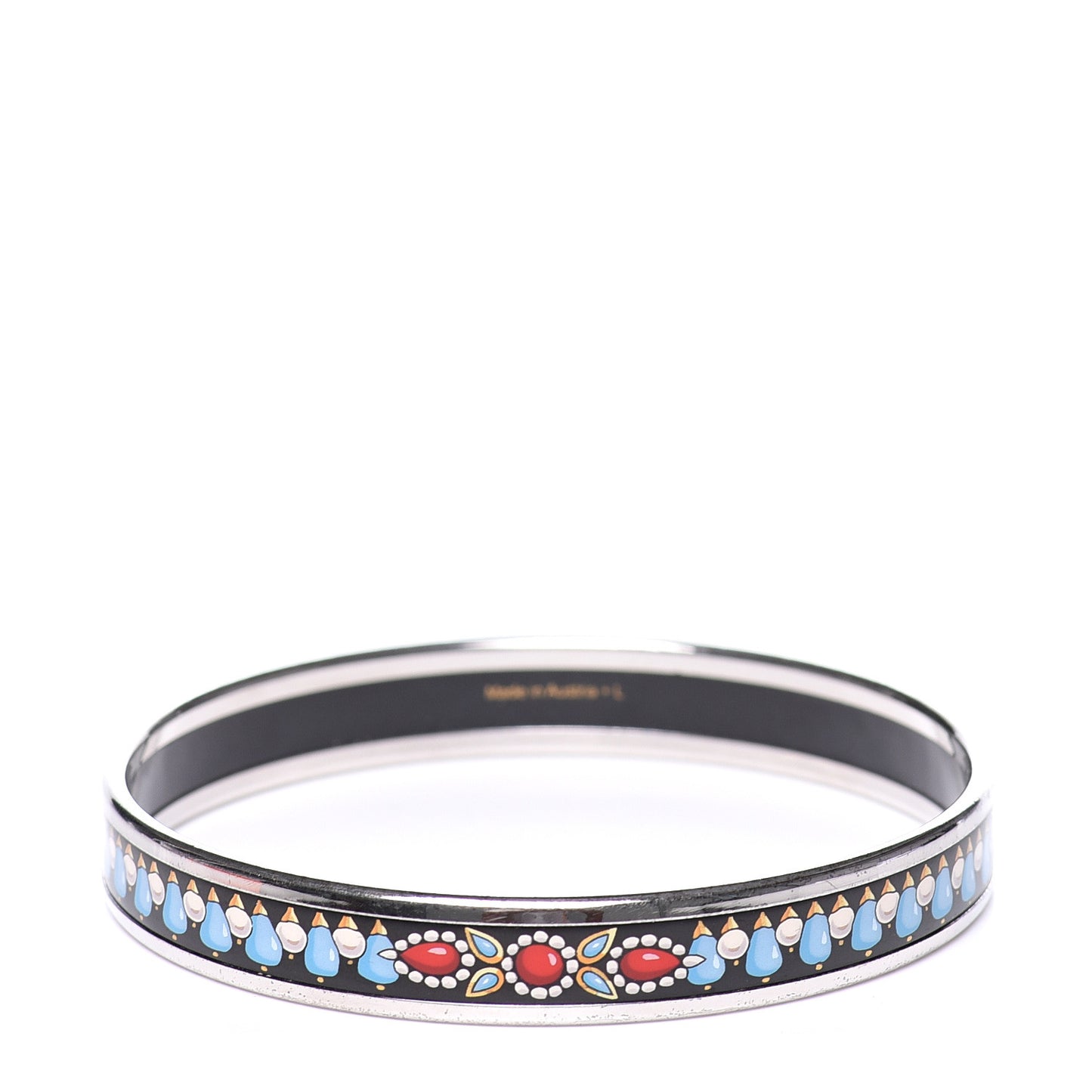 Enamel Printed Narrow Parures Des Maharajas Bracelet 65