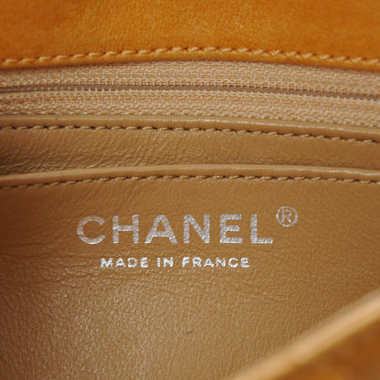 Chanel Glazed Lambskin Quilted Mini Bijoux Chain Square Flap Mango 6 of 10