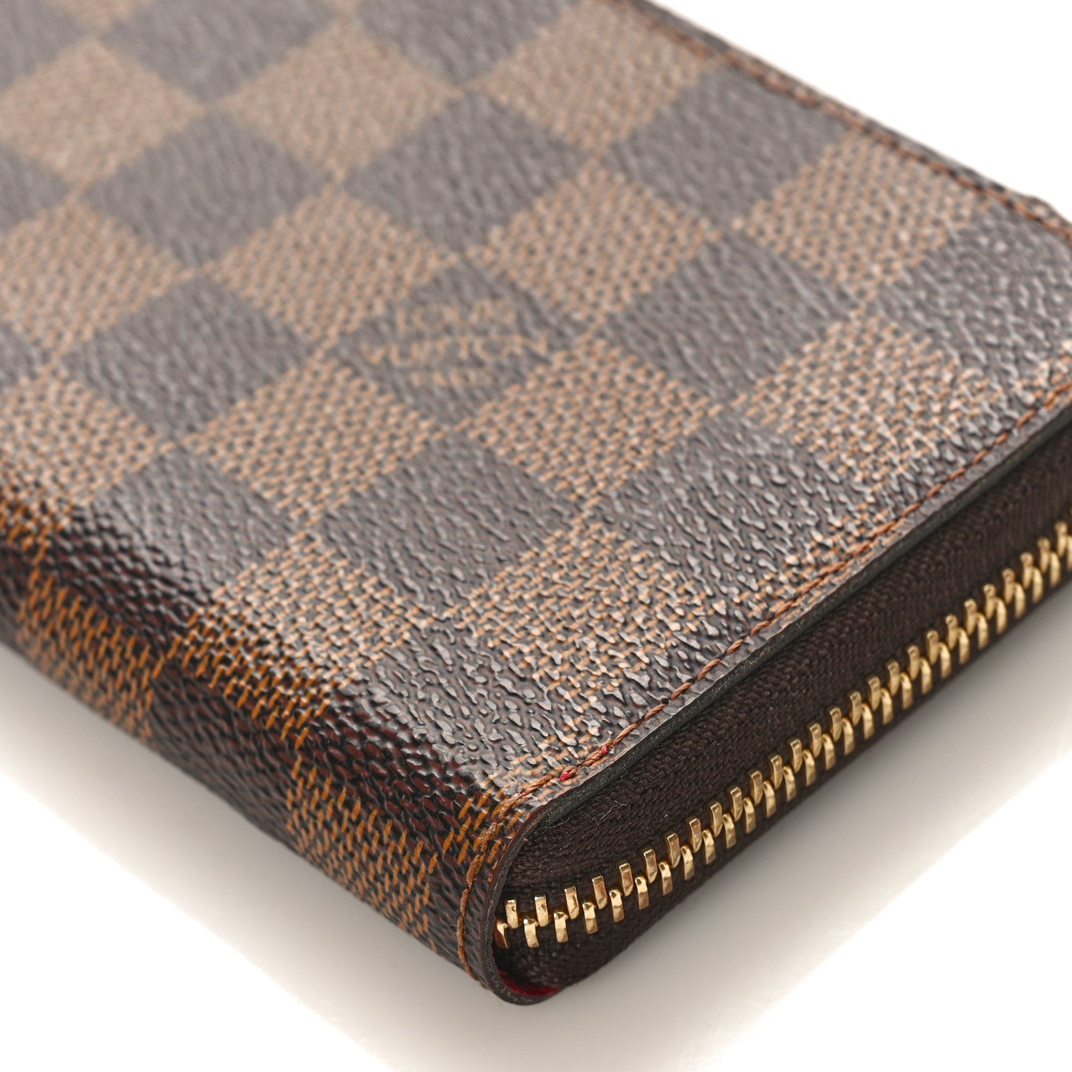 Louis Vuitton Damier Ebene Clemence Wallet Cherry 8 of 8