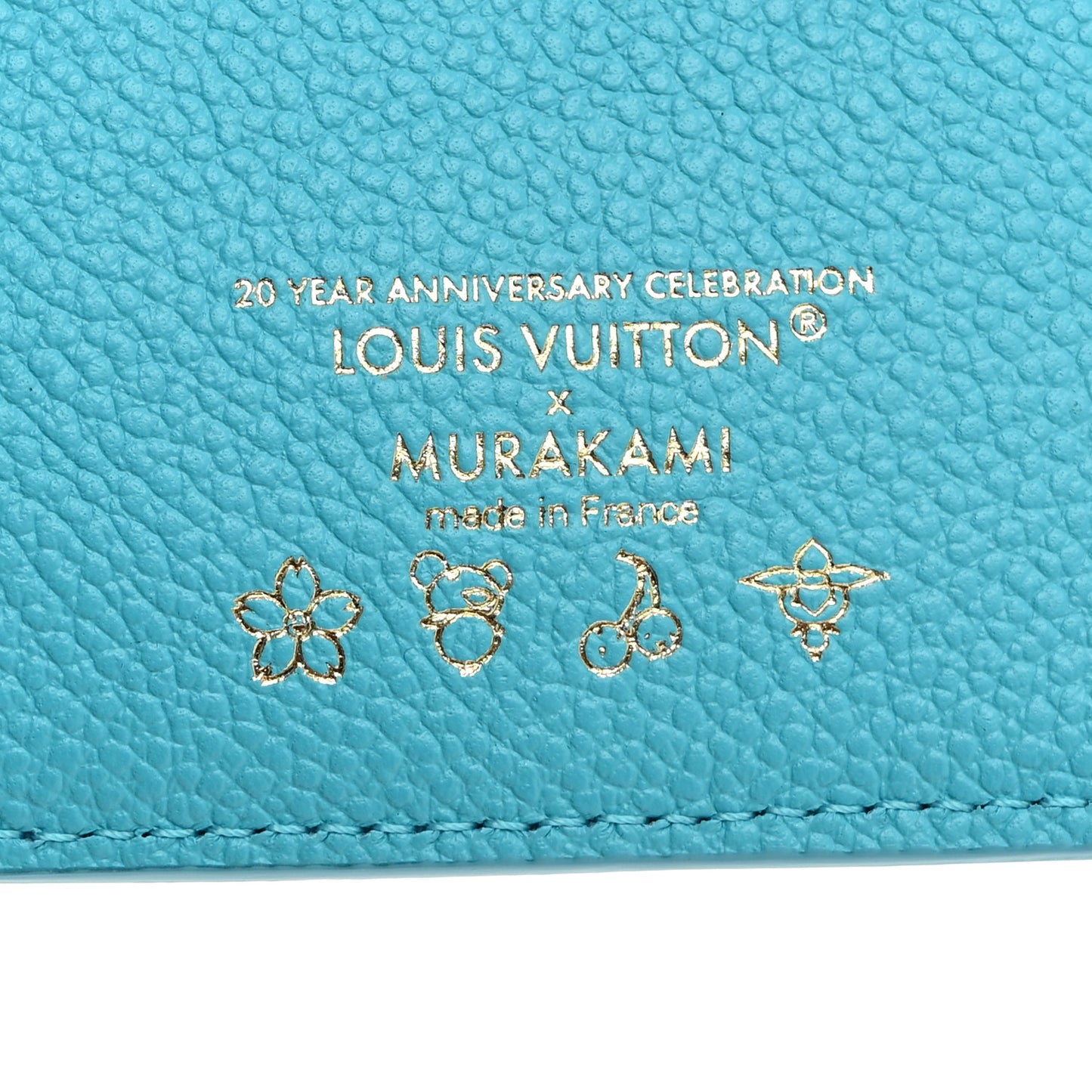 X TM Empreinte Monogram Lisa Wallet Kabira Blue