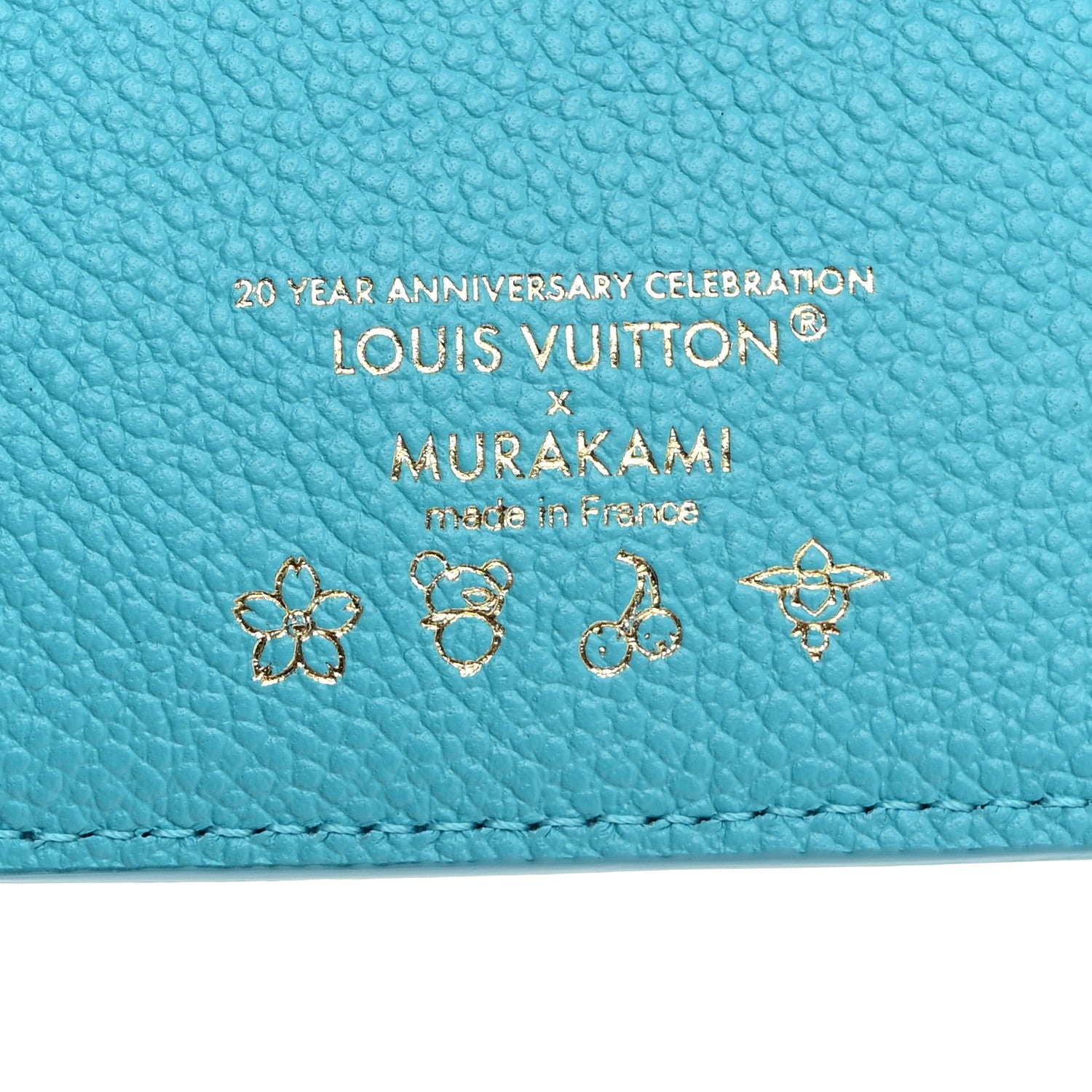 Louis Vuitton X TM Empreinte Monogram Lisa Wallet Kabira Blue 6 of 7
