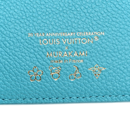 Louis Vuitton X TM Empreinte Monogram Lisa Wallet Kabira Blue 6 of 7