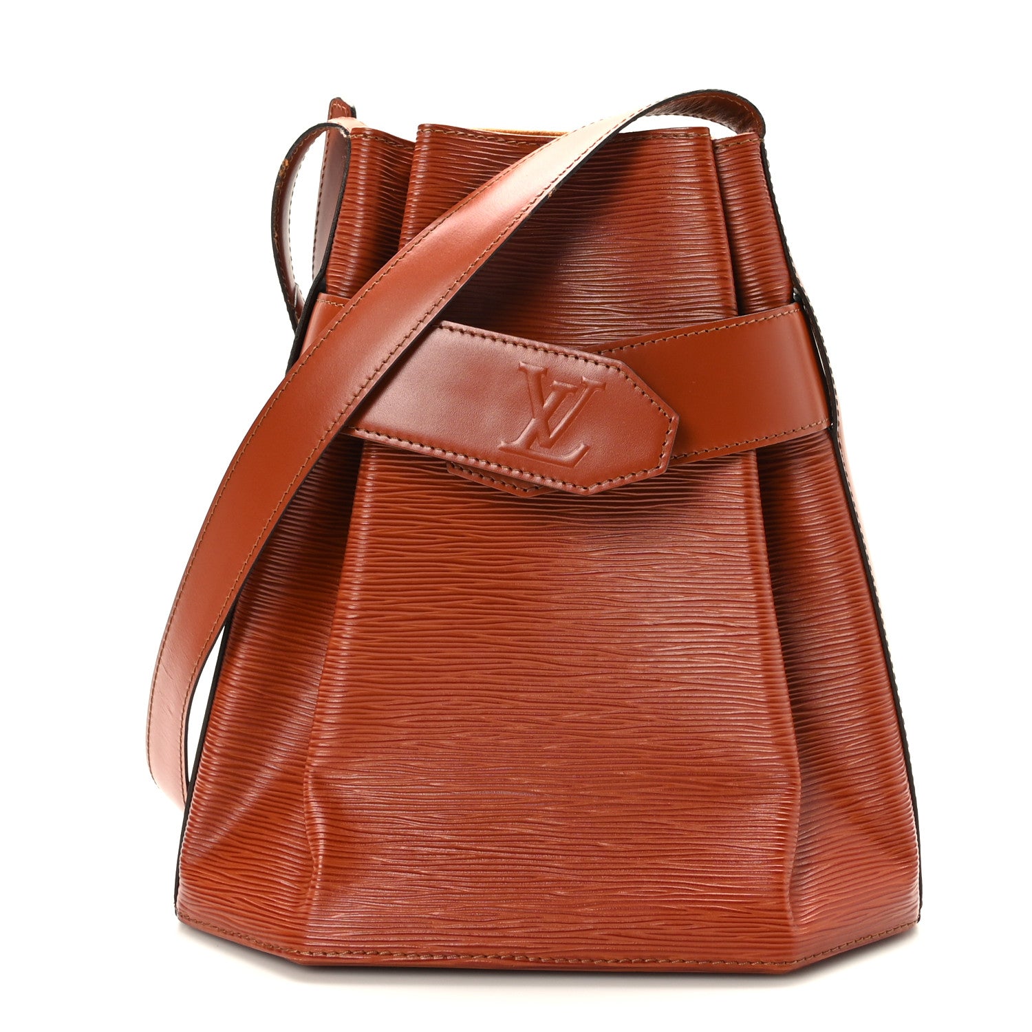 Louis Vuitton Epi Sac D'Epaule Kenyan Fawn 1 of 8