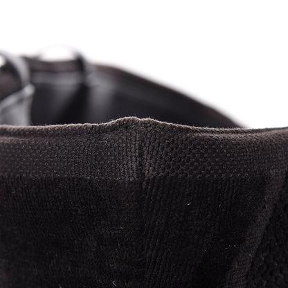 Chanel Terry Cotton CC Beach Tote Towel Set Black 14 of 27