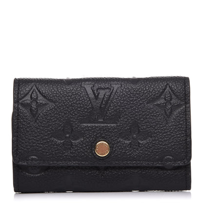 Louis Vuitton Empreinte Multicles 6 Key Holder Black 1 of 8