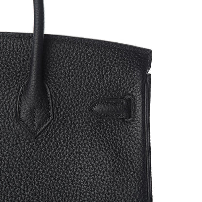 Hermes Togo Birkin 25 Black 16 of 40