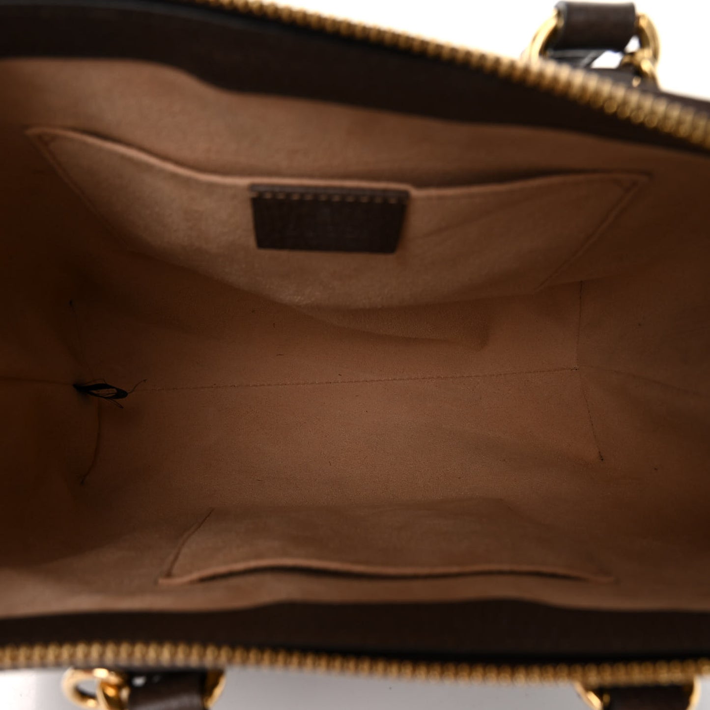 GG Supreme Monogram Small Ophidia Tote Bag Brown