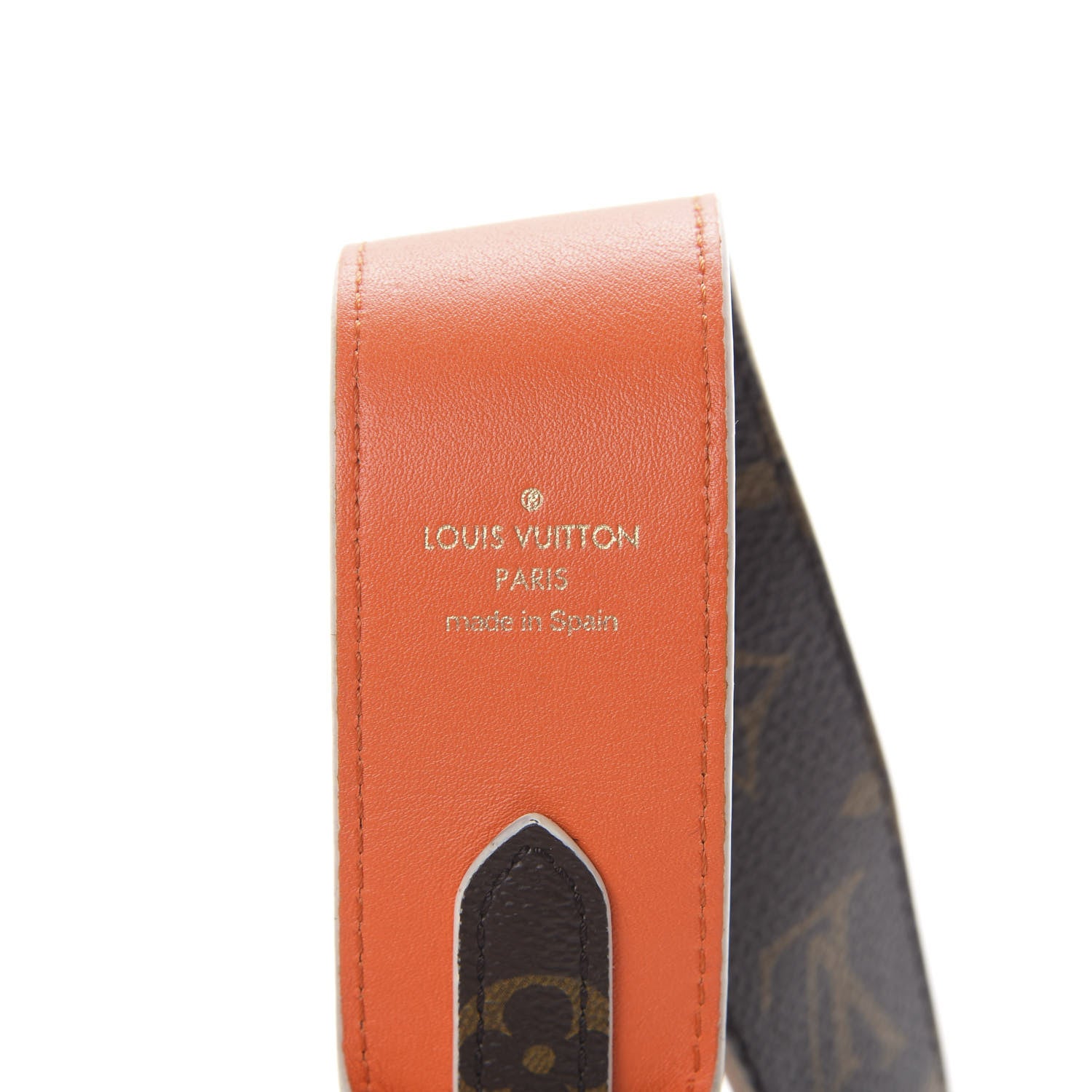 Louis Vuitton Monogram Bandouliere Shoulder Strap Orange 3 of 5