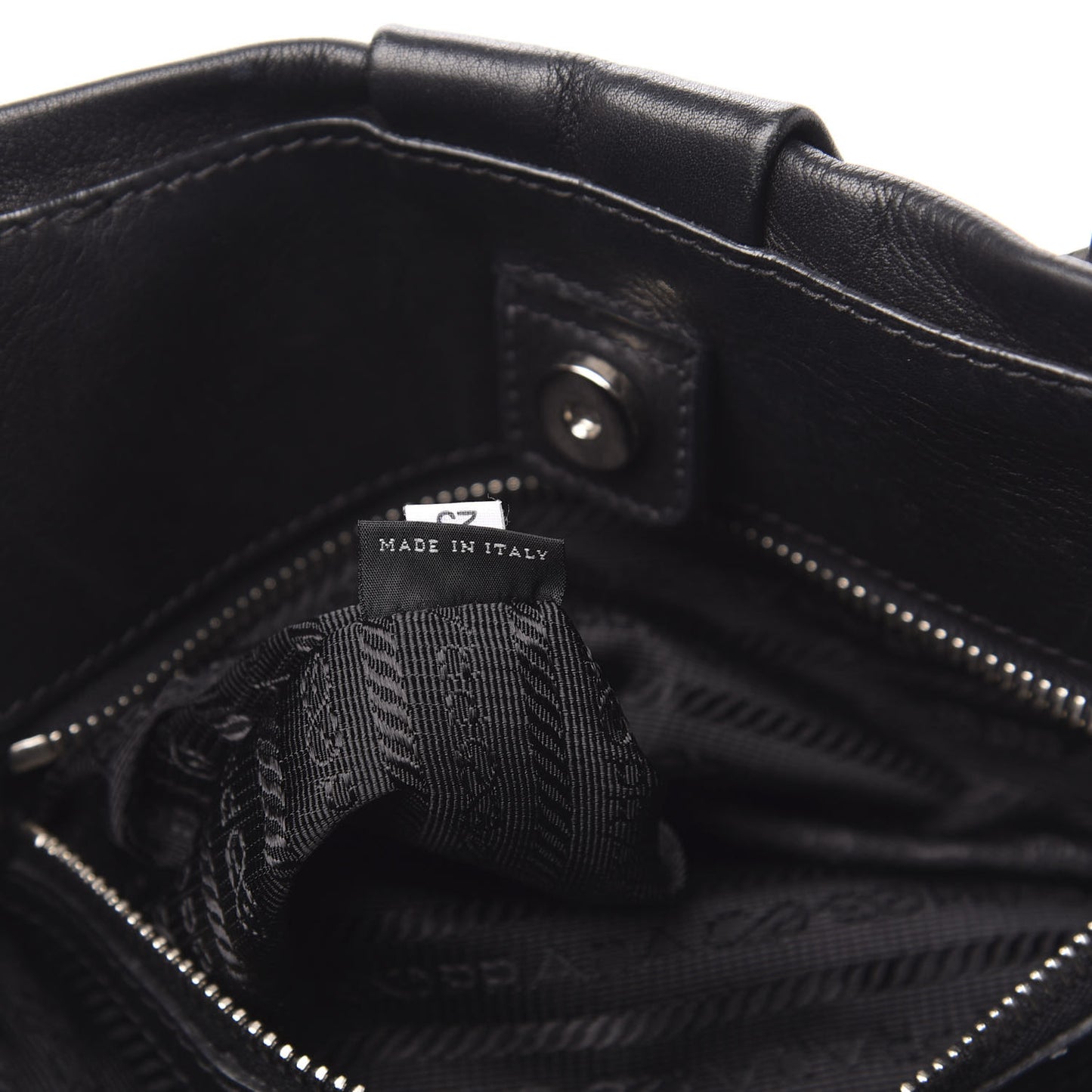 Soft Calf Shoulder Bag Black