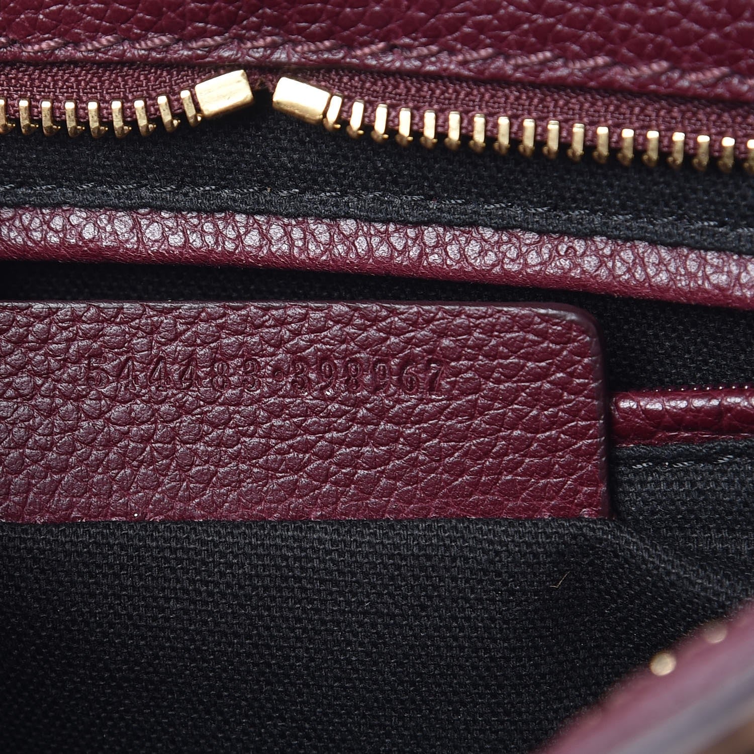 Alexander McQueen Leopard Print Pony Hair Pebbled Calfskin Small Skull Padlock Zip Around Tote Bordeaux 7 of 9
