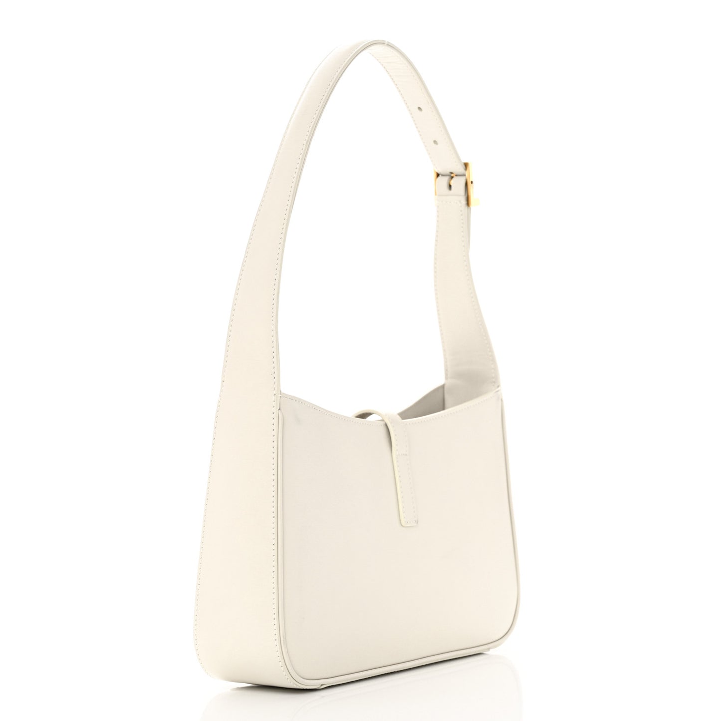 Smooth Calfskin Le 5 A 7 Hobo Blanc Vintage
