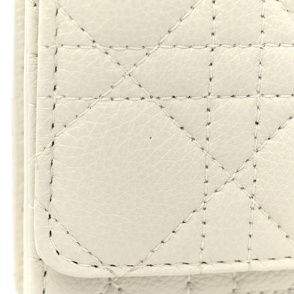 Christian Dior Supple Calfskin Caro Pouch with Chain Latte 11 of 15