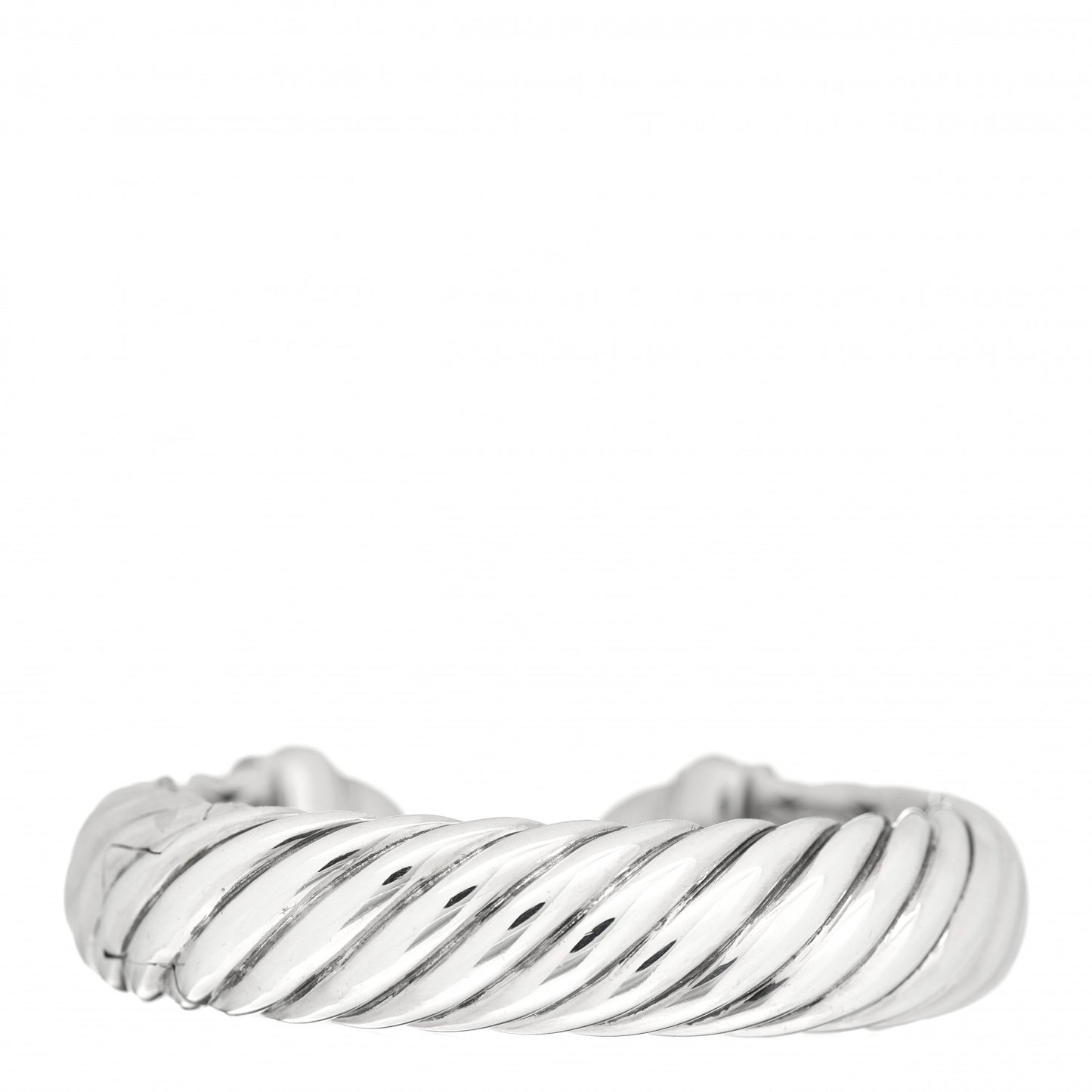 Sterling Silver Diamond 15mm Waverly Bracelet