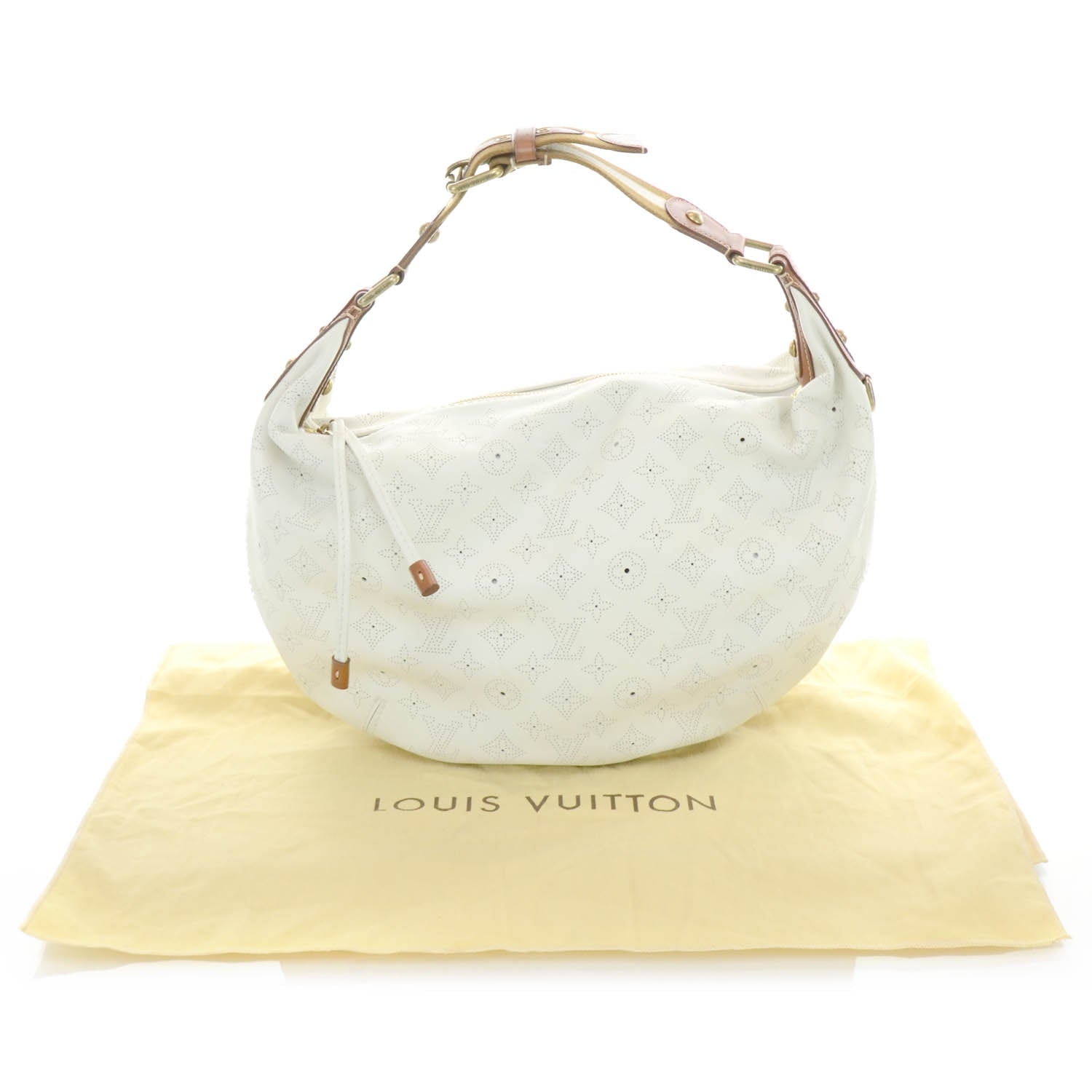 Louis Vuitton Mahina Onatah GM White 11 of 11