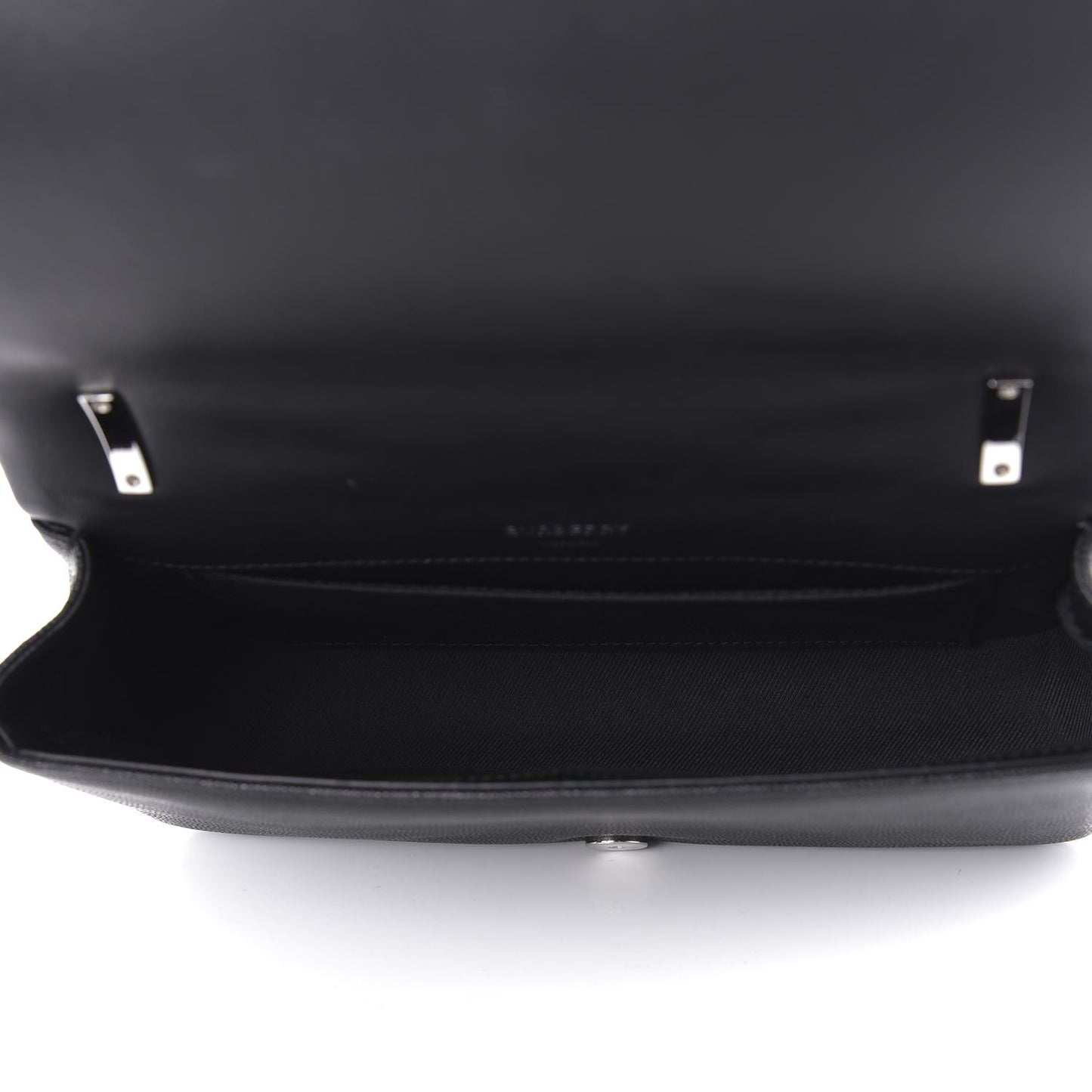 Grainy Calfskin Quilted Lola Bag Black
