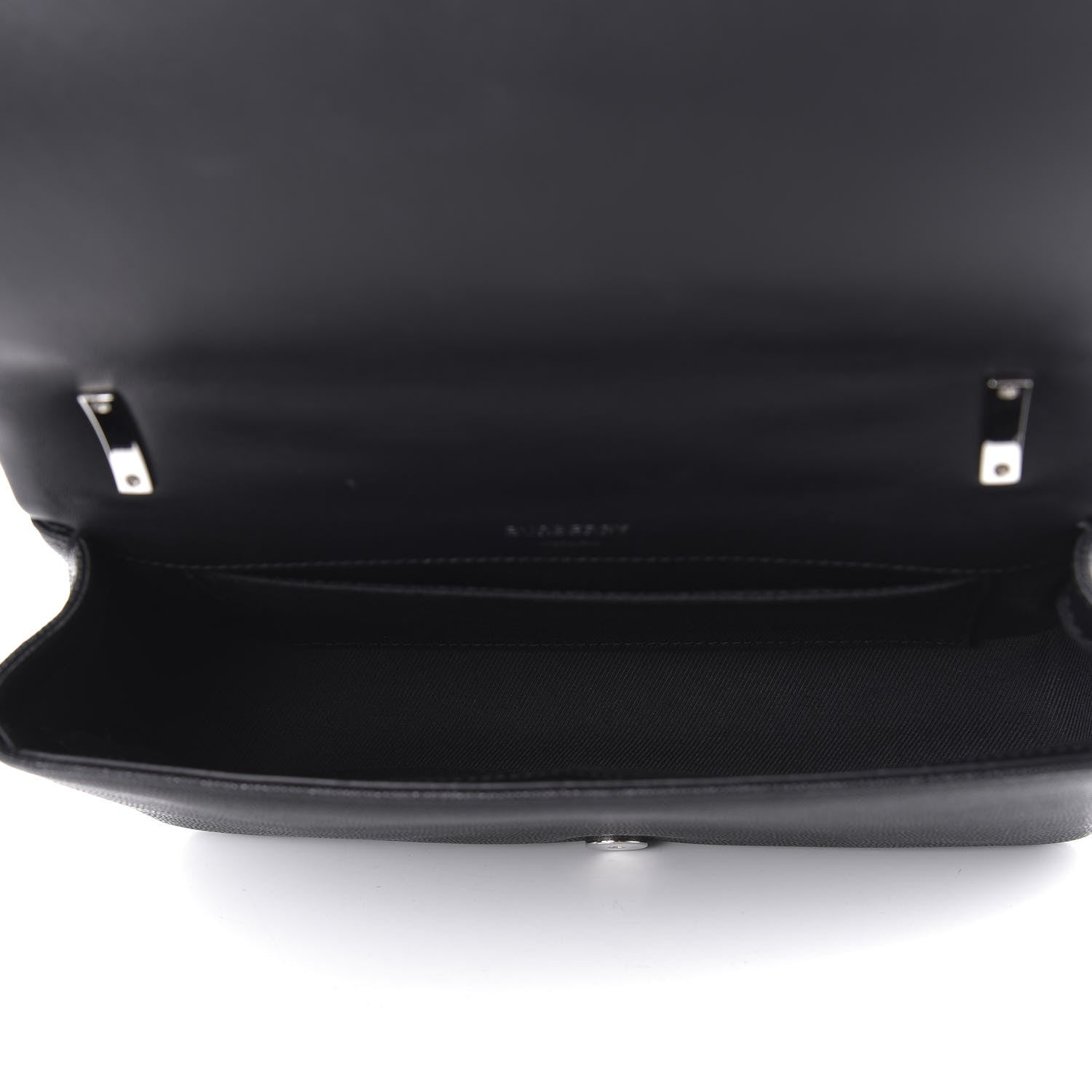 Burberry Grainy Calfskin Quilted Lola Bag Black 5 of 10