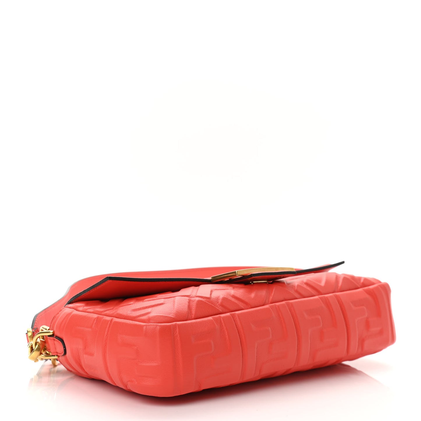 Nappa FF 1974 Embossed Baguette Tulipano