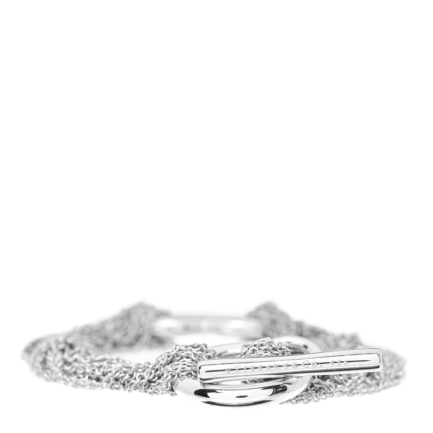 Sterling Silver Heart Mesh Bracelet