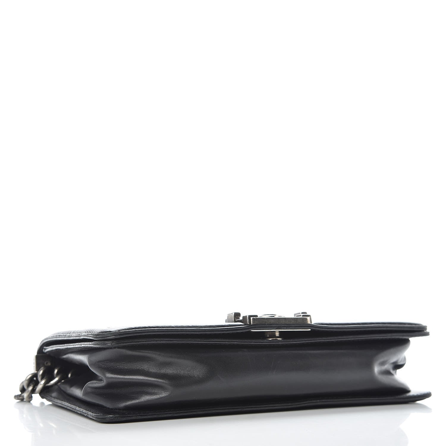 Chanel Glazed Calfskin Medium Boy Flap Black 4 of 15