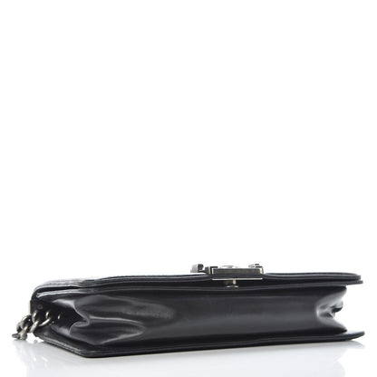 Chanel Glazed Calfskin Medium Boy Flap Black 4 of 15