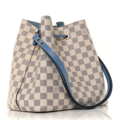 Louis Vuitton Damier Azur Neonoe MM Bleuet 3 of 7