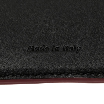 Celine Smooth Calfskin Medium Multifunction Strap Wallet Coquelicot 7 of 8