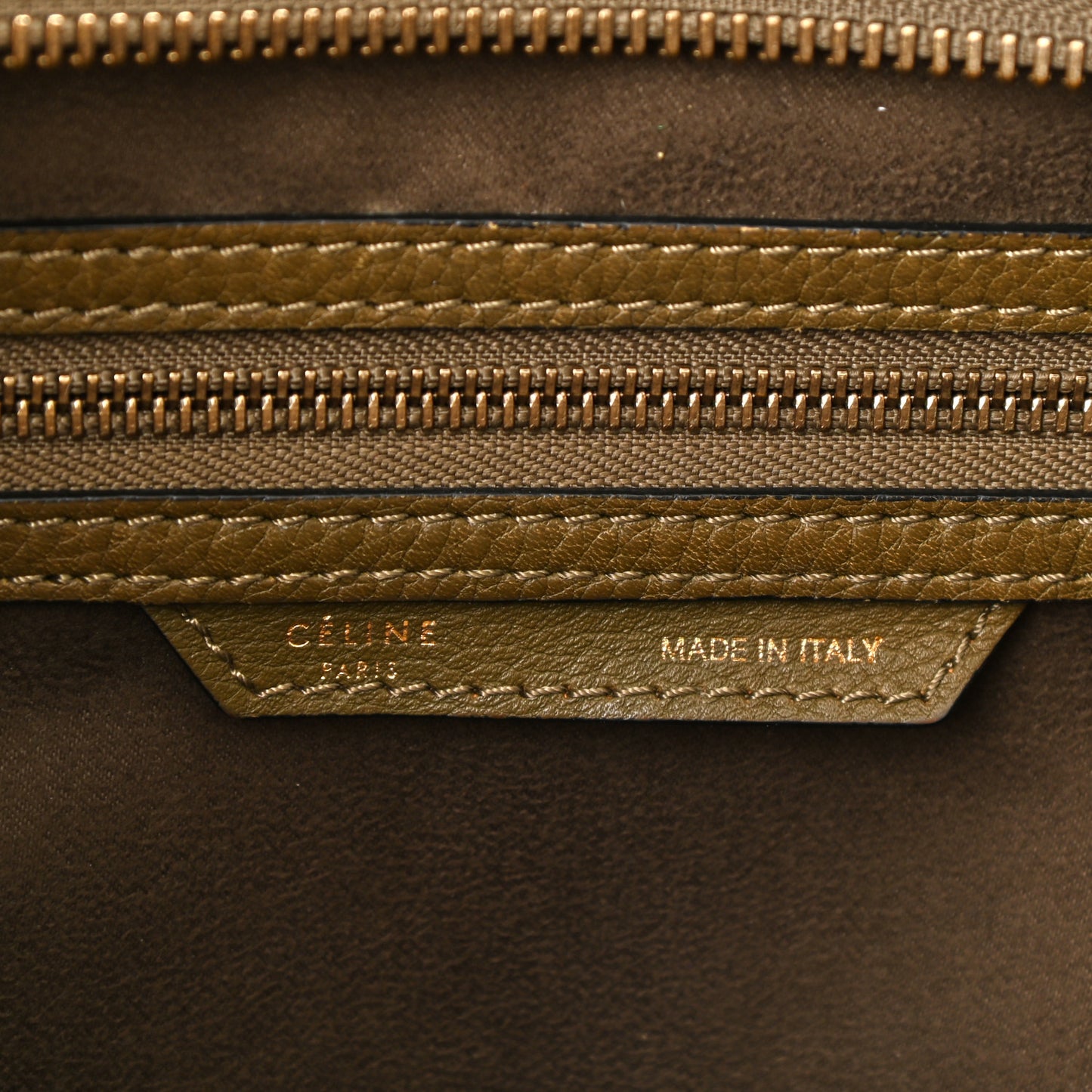 Drummed Calfskin Mini Luggage Souris
