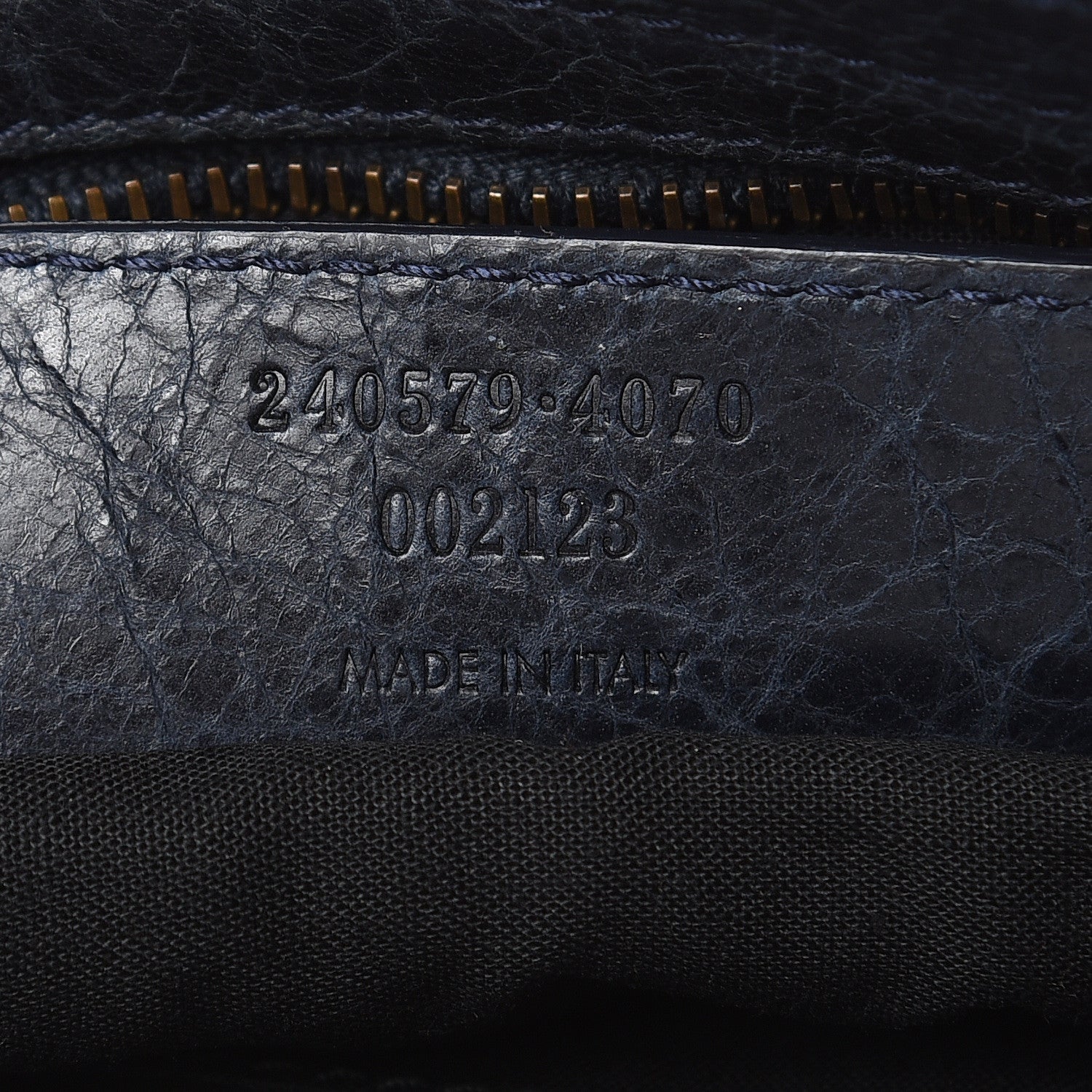Balenciaga Agneau Classic Hardware Town Dark Night 7 of 10