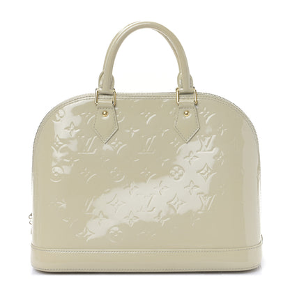 Louis Vuitton Vernis Alma PM Blanc Corail 1 of 8