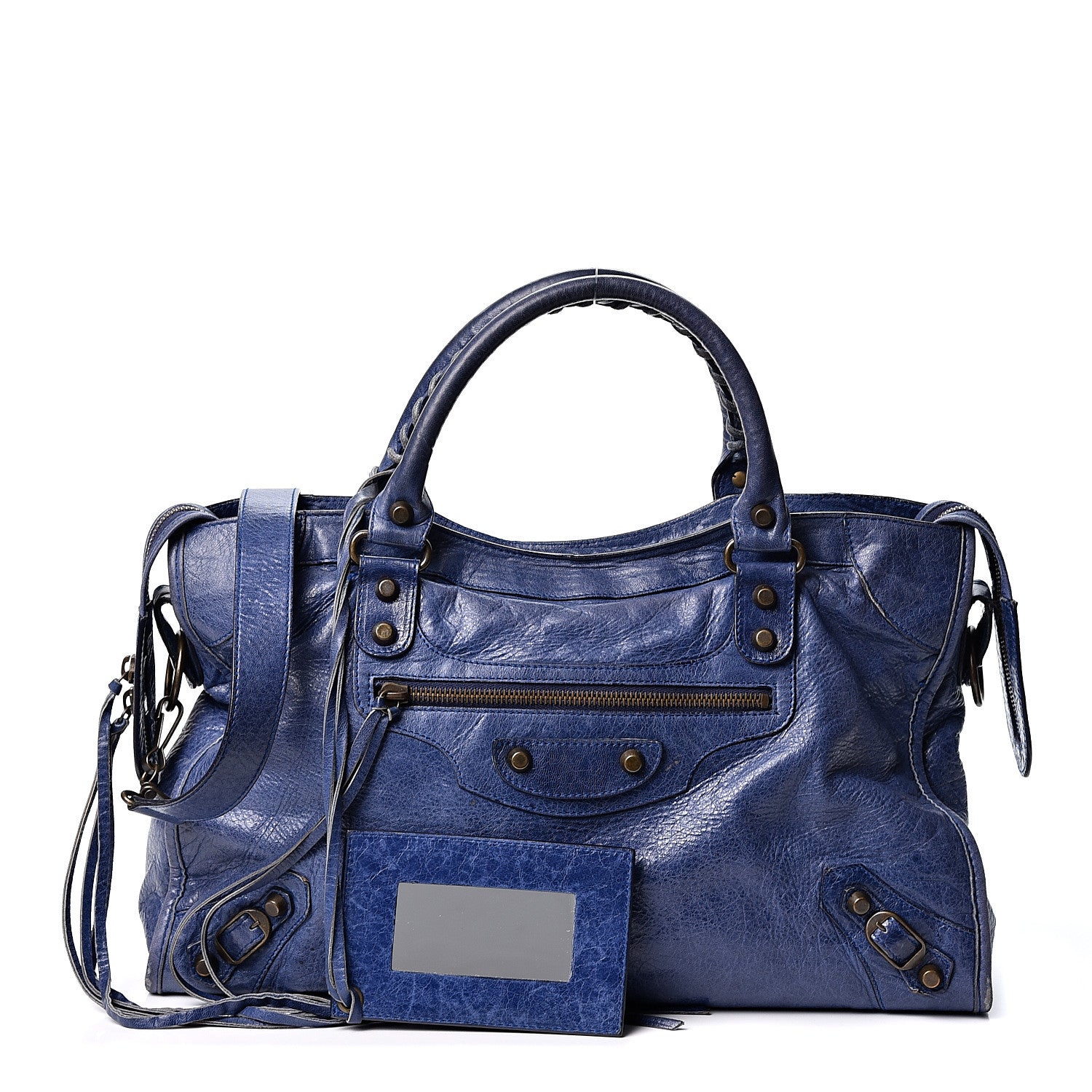 Balenciaga Chevre Classic Hardware City Indigo 1 of 9