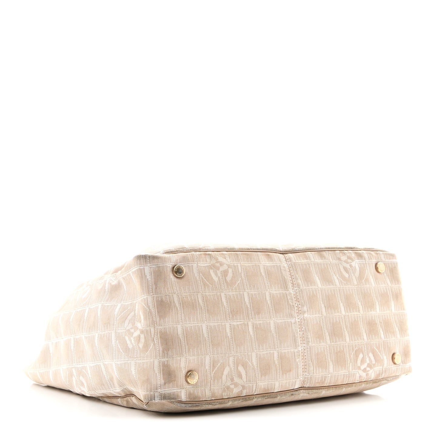Nylon Medium Travel Tote Beige