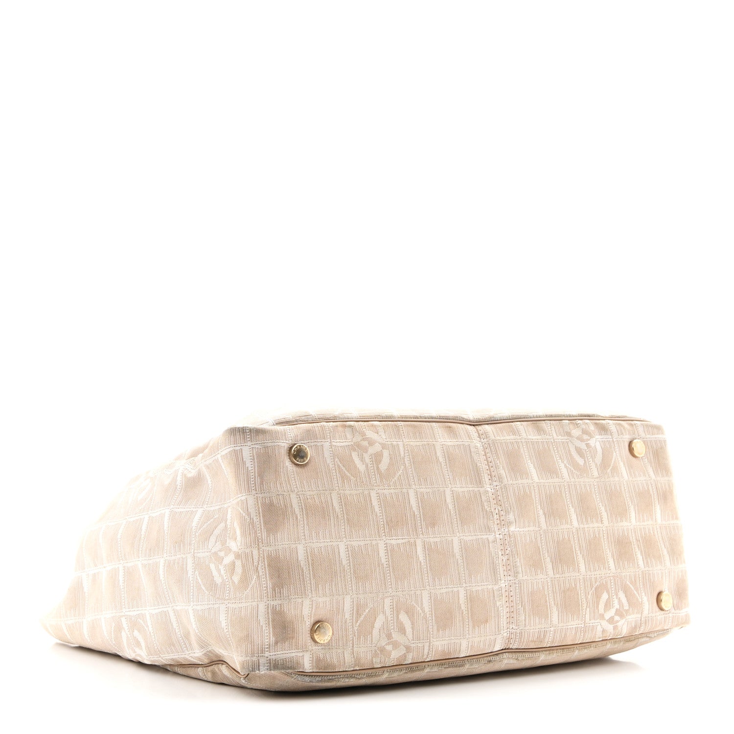 Chanel Nylon Medium Travel Tote Beige 7 of 23