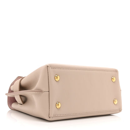 Louis Vuitton Soft Calfskin Mini Lockme Ever Greige 4 of 9