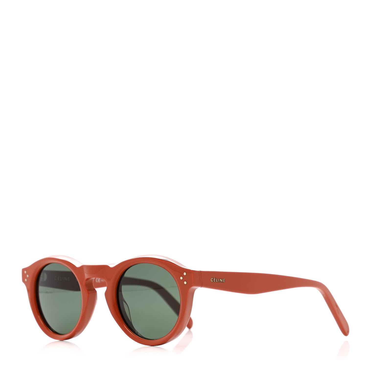 Celine Acetate Bevel Cat Sunglasses CL41370/S Orange 1 of 6