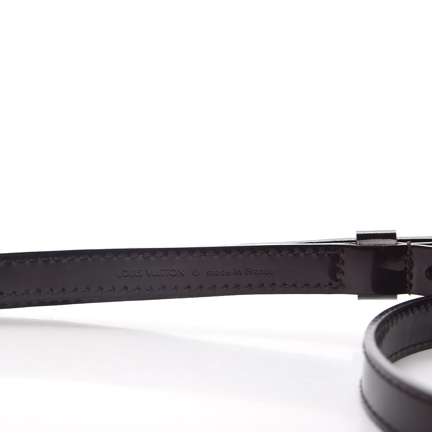 Louis Vuitton Patent 16mm Adjustable Shoulder Strap Amarante 3 of 3