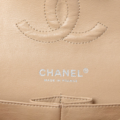 Chanel Caviar Quilted Medium Double Flap Beige Clair 14 of 17