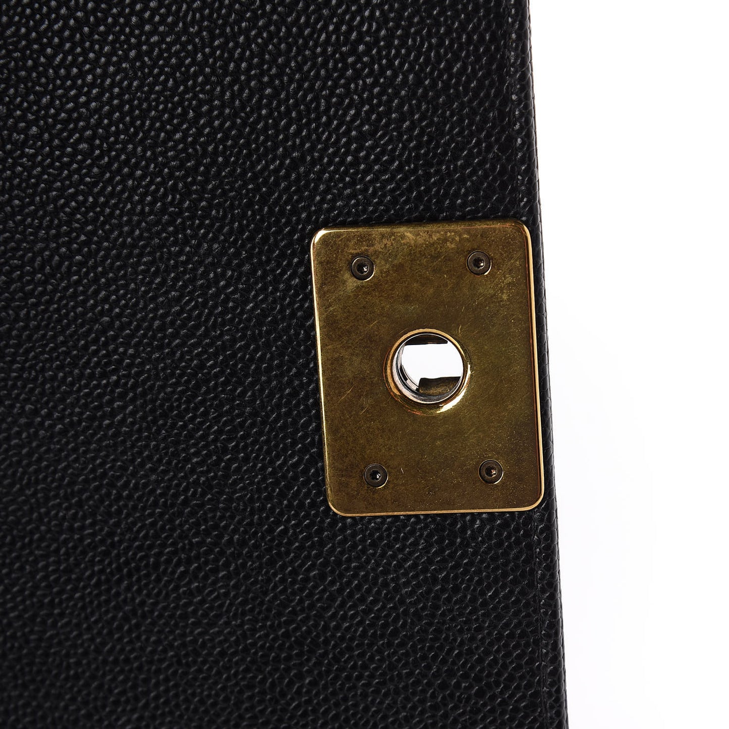 Caviar Quilted Medium Boy Flap Black