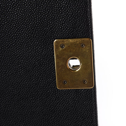 Chanel Caviar Quilted Medium Boy Flap Black 11 of 12