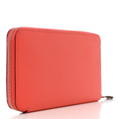 Hermes Epsom Silk'In Wallet Rose Jaipur 3 of 10