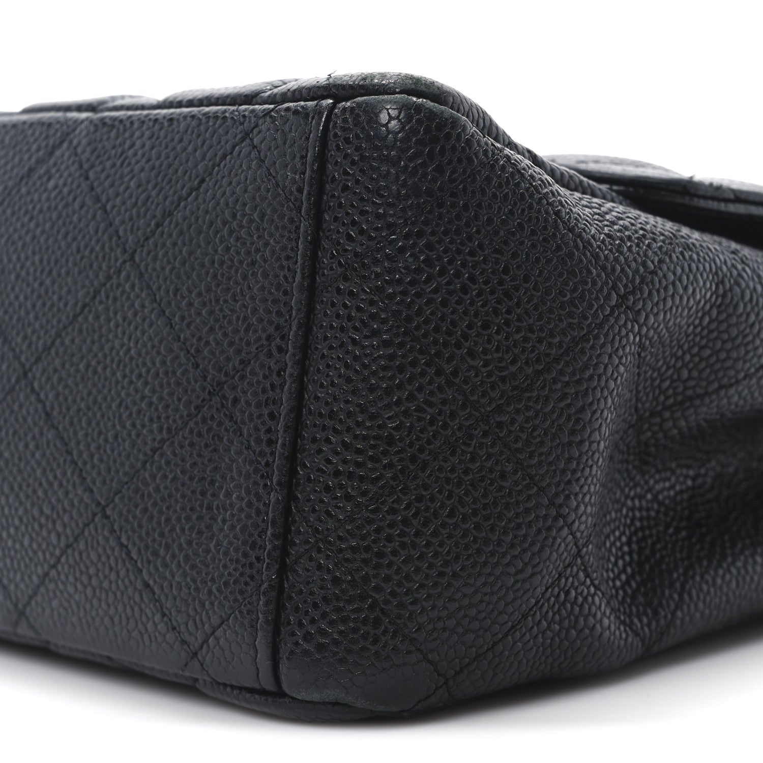Chanel Caviar Quilted Maxi Single Flap Black 10 of 11