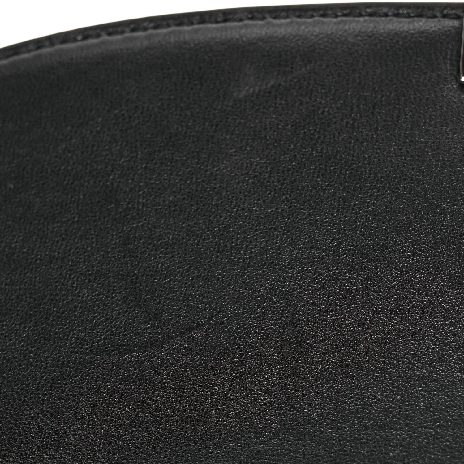 The Row Polished Saddle Calfskin Sofia 8.75 Shoulder Bag Black 11 of 13