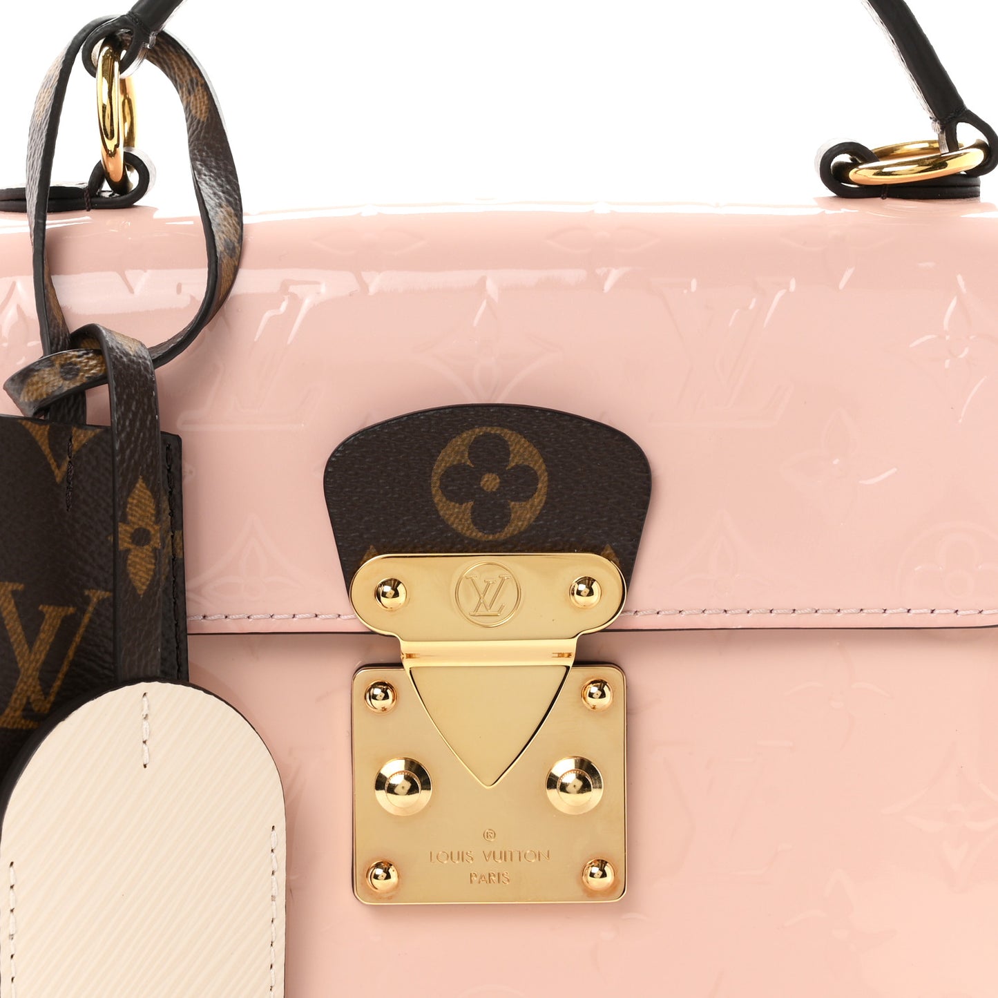 Vernis Epi Monogram Spring Street Rose Ballerine