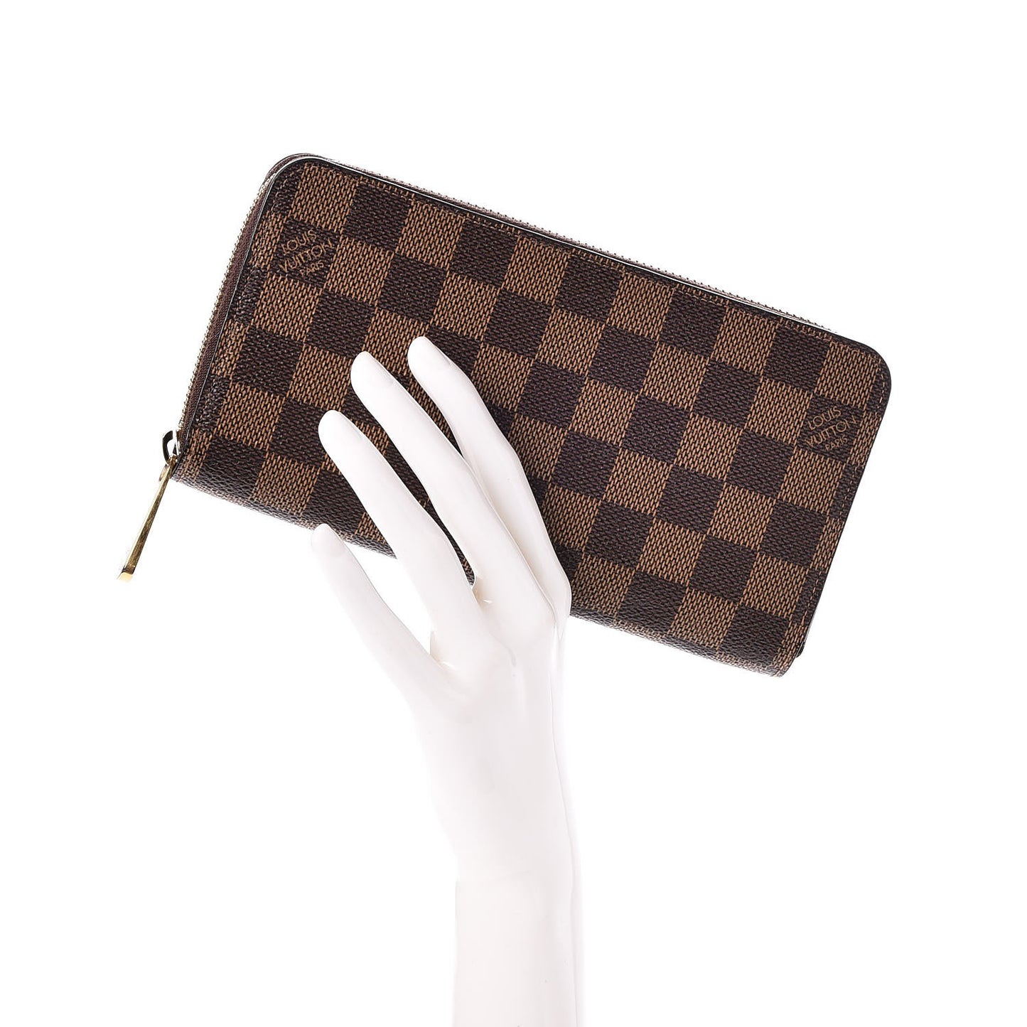 Damier Ebene Zippy Wallet