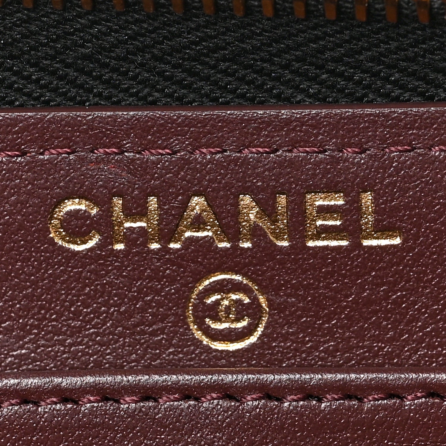 Chanel Caviar Quilted Large Gusset Zip Around Wallet Black 6 of 7