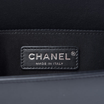 Chanel Lambskin Quilted Small Boy Flap Black 6 of 13