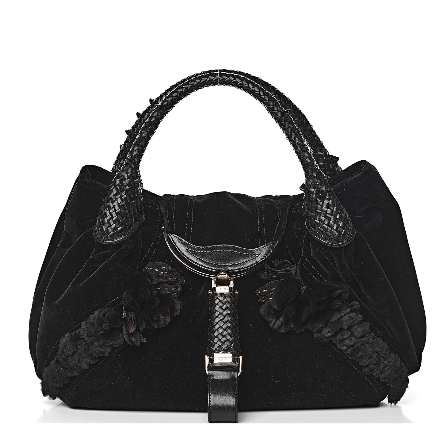 Velvet Rabbit Fur Spy Black